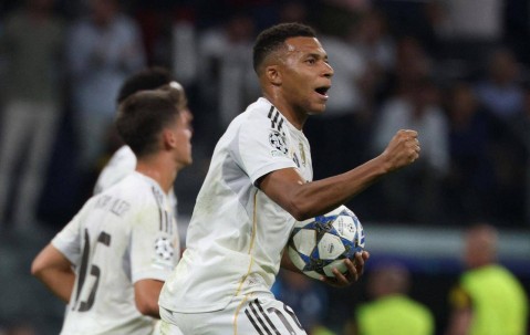 欧冠最新积分战报姆巴佩双响皇马险胜排第4英超两强击败西甲双雄