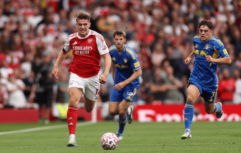 阿森纳5-0利兹联 登顶积分榜榜首