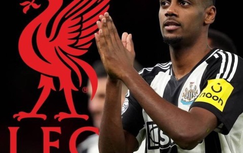 记者：利物浦认为1.5亿镑签伊萨克会扰乱市场，心里价位为1.2亿镑