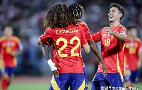 阿森纳苏维门迪在西班牙队的不可替代，他的对抗和长传改变比赛！