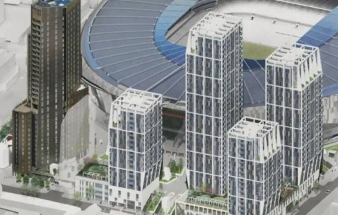 太阳报：热刺宣布在主场旁建设住宅楼，幸运住户或可在家免费观赛