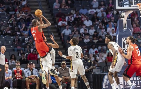 季前赛-杜兰特15分锡安13+4 火箭险胜鹈鹕