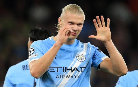 欧冠超C罗只是时间的问题C罗纪录将作古？哈兰德进球效率势不可挡