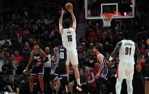 季前赛-杨瀚森16+4+3帽拉文19分 开拓者险胜国王