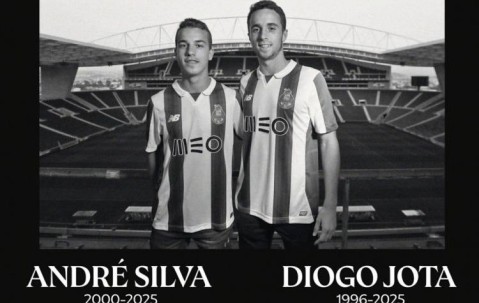 官方：新赛季英超首轮各队赛前将为若塔和安德烈-席尔瓦默哀