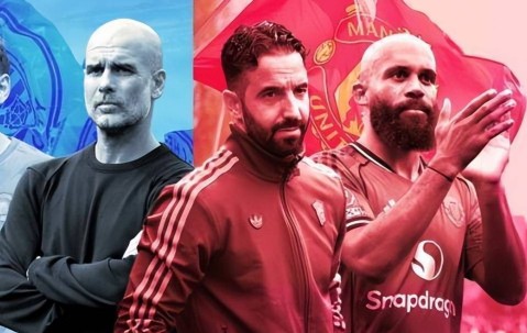 曼城三球大胜，瓜帅保住帅位！基恩：曼联现在就一平庸队