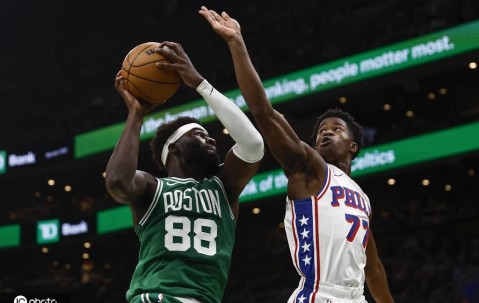 马克西40分埃奇库姆首秀34分 布朗25分绿军惜败76人