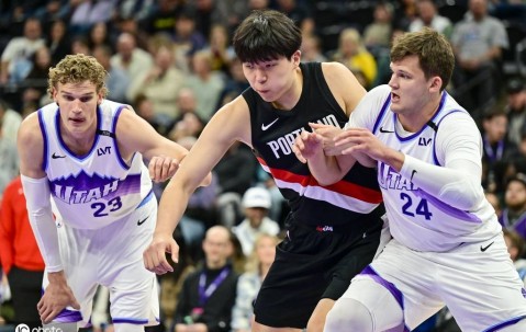 季前赛-杨瀚森3分0板+6犯毕业 爵士险胜开拓者