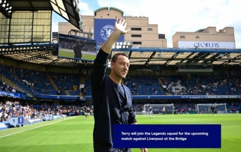 官方：切尔西传奇vs利物浦传奇慈善赛，10月11日将在斯坦福桥进行