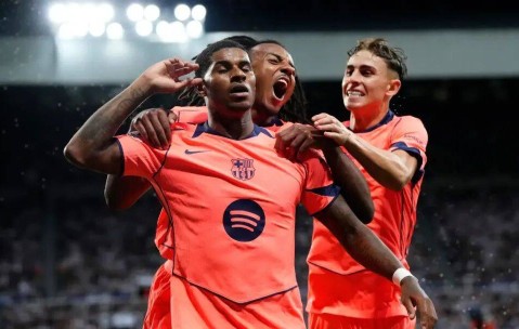 打脸阿莫林！拉什福德成巴萨大腿 欧冠双响当选最佳