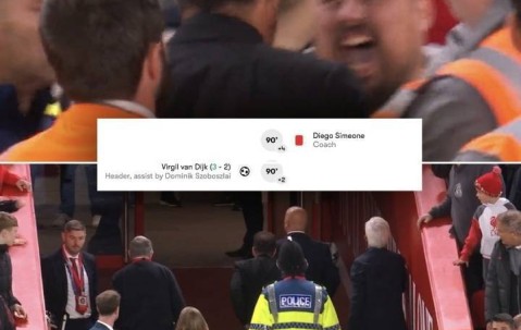 遭绝杀后染红！西蒙尼：被骂了90分钟，我行为不合理但我也是人