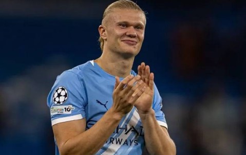 曼城战胜那不勒斯后，佩普·瓜迪奥拉支持埃尔林·哈兰德打破克里斯蒂亚诺·罗纳尔多的欧冠纪录