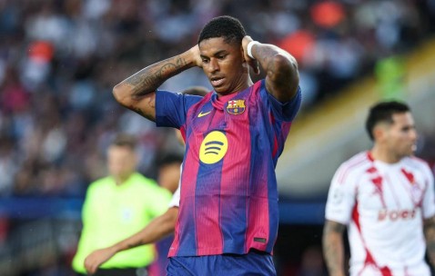 3000万欧洲巴萨的赌注：拉什福德在诺坎普蓬勃发展