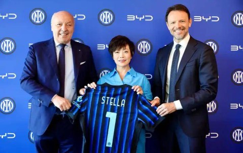 比亚迪成为国际米兰足球俱乐部全球汽车合作伙伴，对此你怎么看？