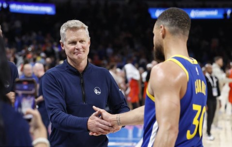 科尔：如果没有库里 我可能执教几年就下课了