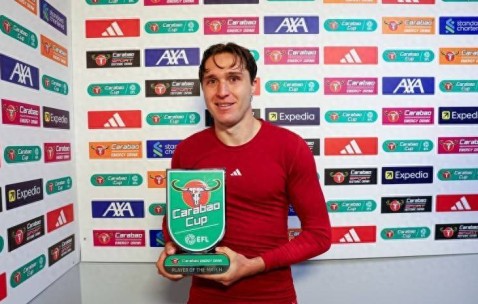 追赶曾经的自己！基耶萨杯赛2助全场飞奔 欧冠未报名+联赛送1绝杀