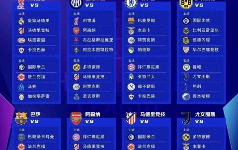 25-26赛季欧冠抽签揭晓！曼城皇马等多组对决，豪门恩怨大战一触即发