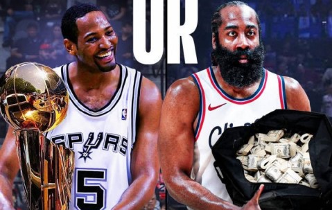 霍里:我愿用4个戒指换哈登赚的钱 但我更喜欢冠军